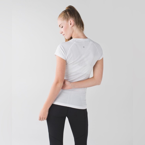 Lululemon Swiftly Tech Short Sleeve White - Picture 11 of 13